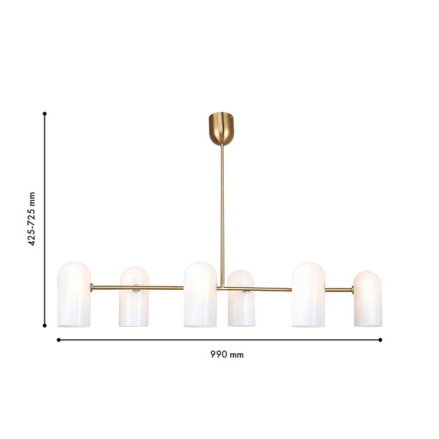 Подвесная люстра F-Promo Barfila 4619-6P изображение 2 Подвесная люстра F-Promo Barfila 4619-6P Фото № 2