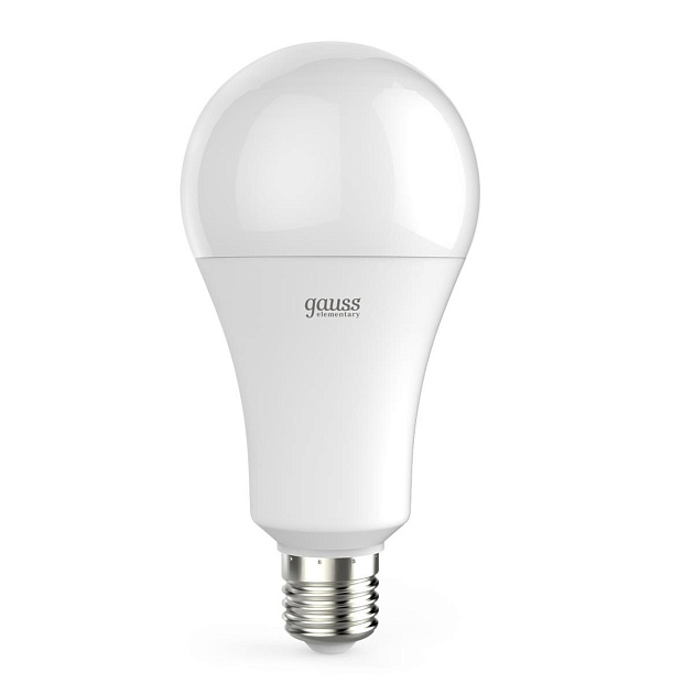 Лампа светодиодная Gauss E27 30W 3000K матовая 73219 Фото № 1