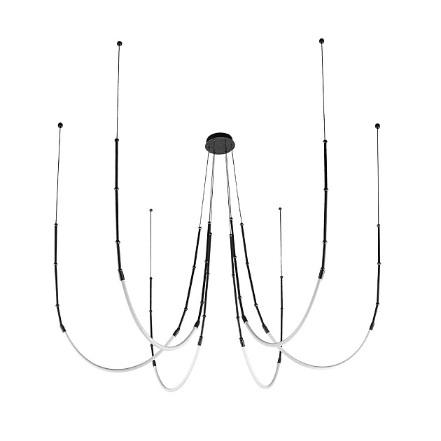 Подвесная люстра Arte Lamp KLIMT A2850SP-42BK изображение 1 Подвесная люстра Arte Lamp KLIMT A2850SP-42BK Фото № 1