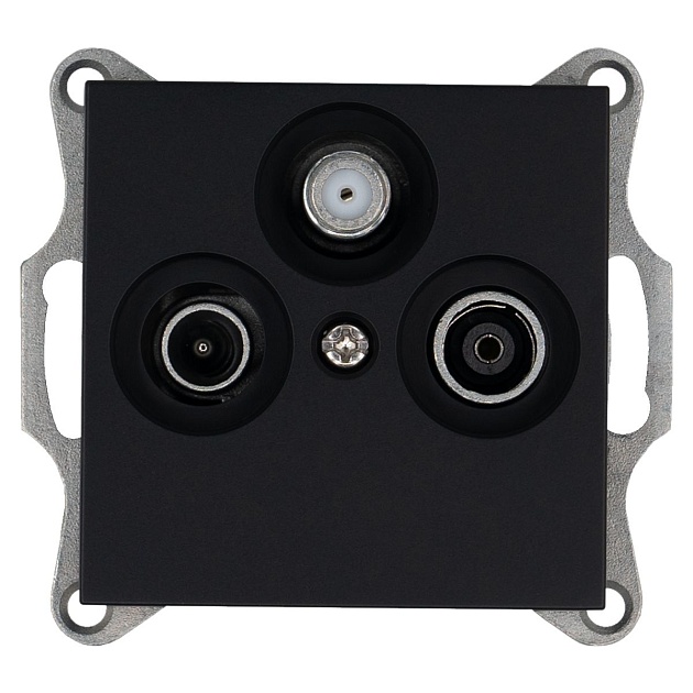 Розетка TV+FM Jasmart G6206PB Фото № 1