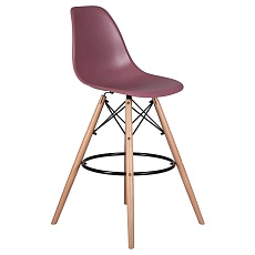 Стул барный DOBRIN DSW BAR (ножки светлый бук, цвет пыльная роза (NX-P-11)) 638GPP-LMZL DSW BAR 4