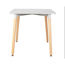 Стол обеденный DOBRIN SERRA WIDE (ножки светлый бук, столешница светло-серая) 04-TD-LMZL SERRA WIDE 3