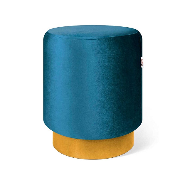 Пуф Sheffilton SHT-B8 морская глубина/золото 2052751102 изображение 1 Пуф Sheffilton SHT-B8 морская глубина/золото 2052751102 Фото № 1