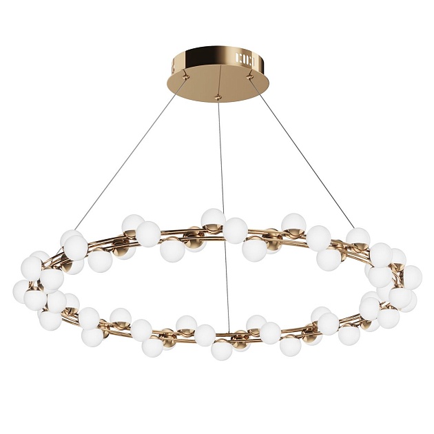 Подвесная светодиодная люстра Maytoni Tessara MOD081PL-L60G3K Фото № 1