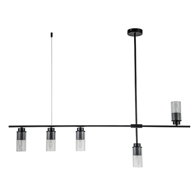 Подвесная люстра Escada Reverse 2100/5P Black Фото № 1