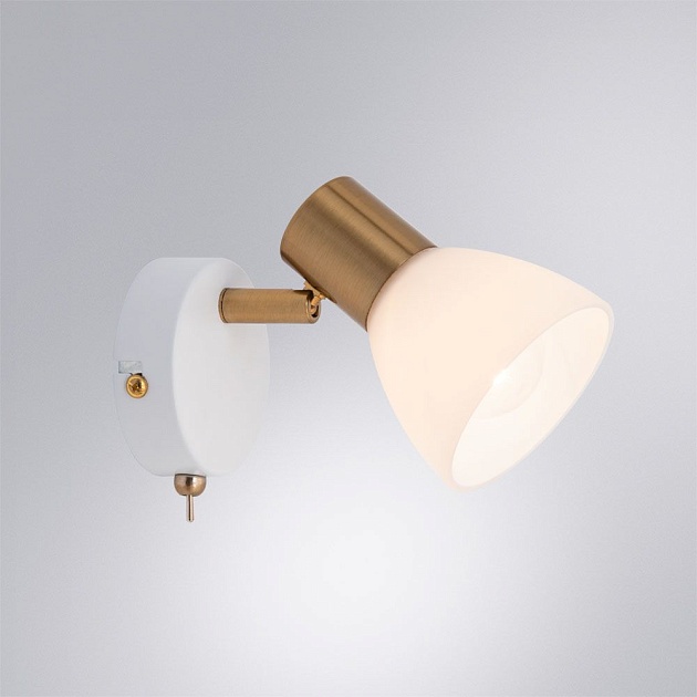 Спот Arte Lamp Falena A3117AP-1WH Фото № 3