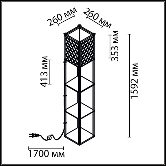 Торшер Lumion Comfi Practic 8091/1F Фото № 2