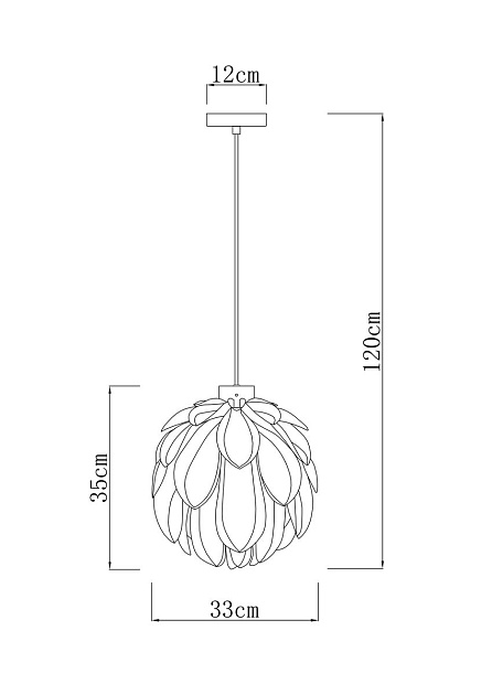 Подвесной светильник Moderli Flake V11014-P Фото № 2