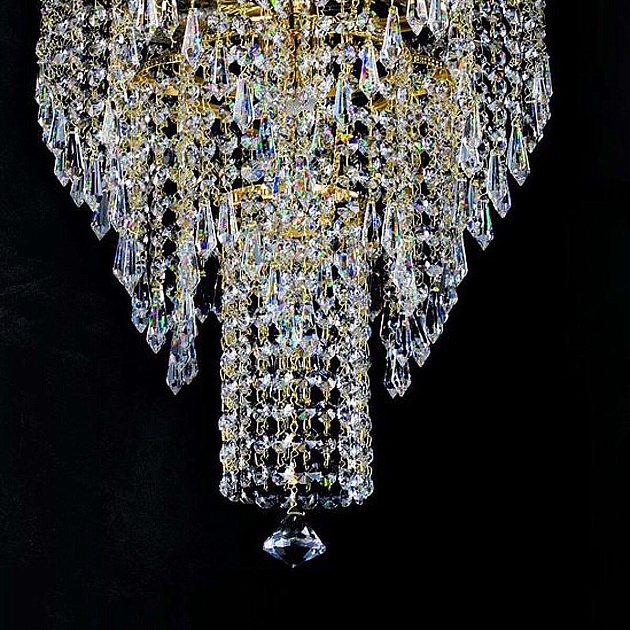 Потолочная люстра Artglass Marcela Drops Full Cut CE Фото № 4