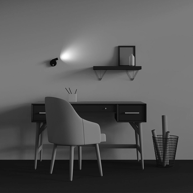 Светодиодный спот Maytoni Wall Twist C079WL-L3B3K Фото № 8