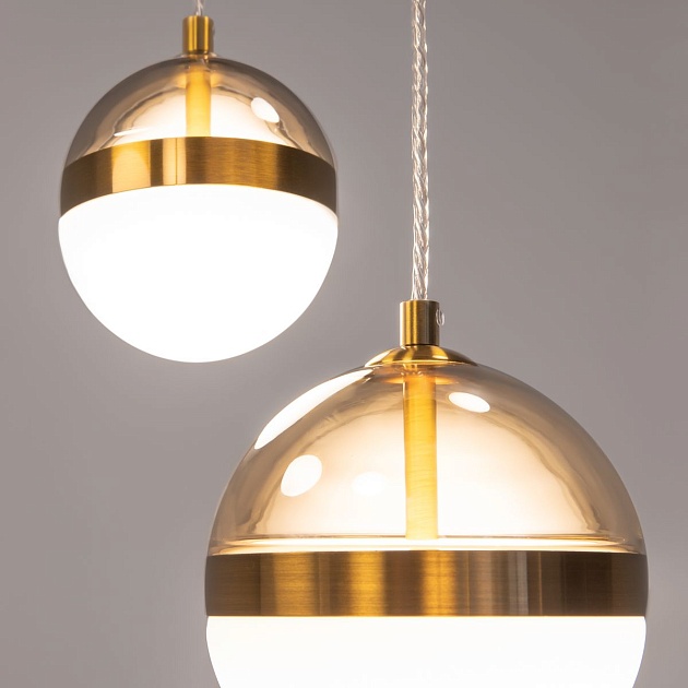 Подвесная светодиодная люстра Maytoni Area MOD295PL-L120BBS3K Фото № 3