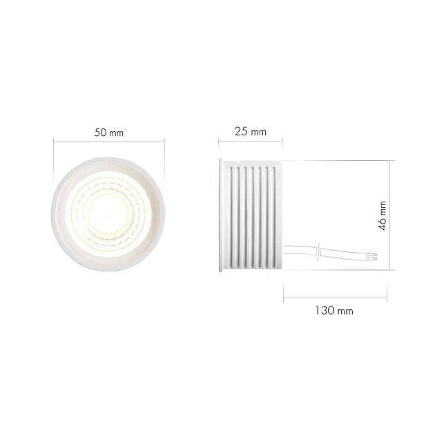 Светодиодный модуль Denkirs Slim LED DK4000-8W dim Фото № 4