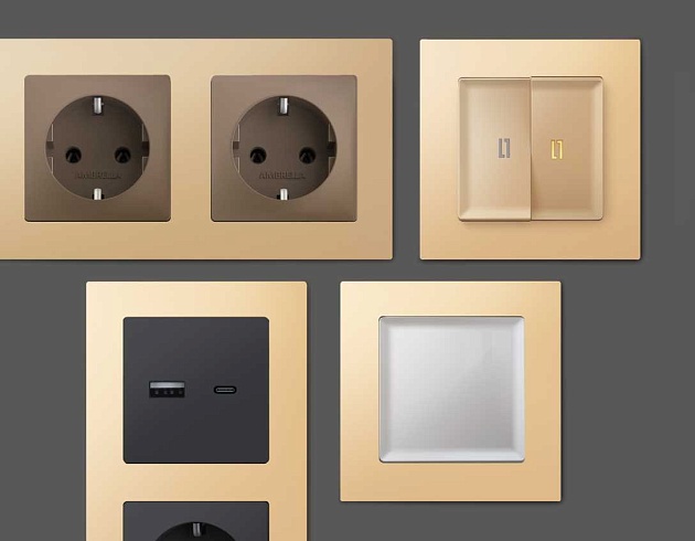 Рамка AMBRELLA VOLT AF220605 Фото № 2