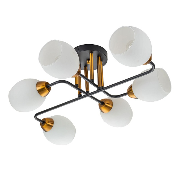 Потолочная люстра Escada Hope 1132/6P Black изображение 1 Потолочная люстра Escada Hope 1132/6P Black Фото № 1