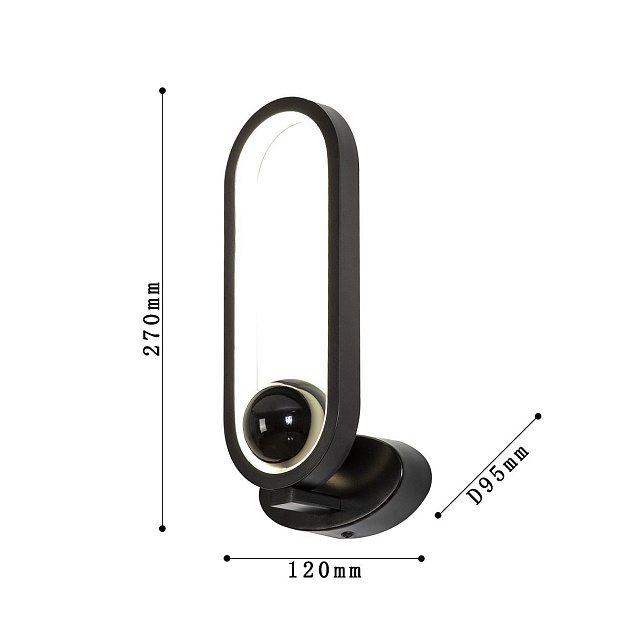 Настенный светодиодный светильник F-Promo Altus 4220-1W Фото № 3