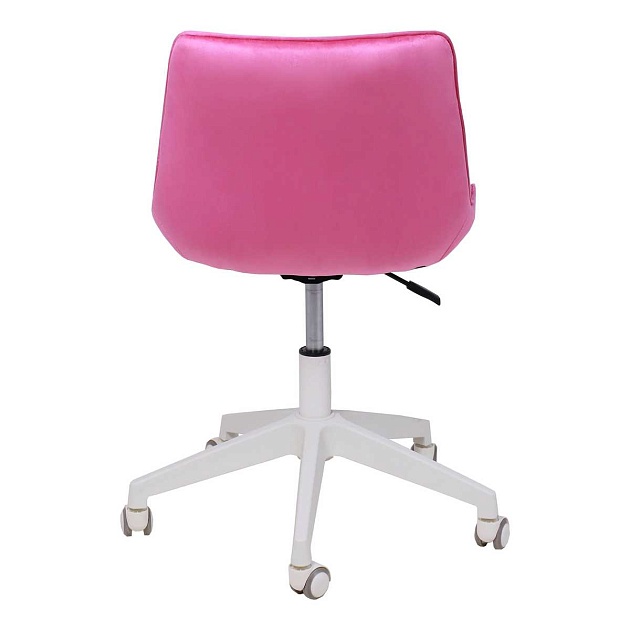 Поворотное кресло AksHome Carolyn велюр, фуксия 91956 изображение 12 Поворотное кресло AksHome Carolyn велюр, фуксия 91956 Фото № 12