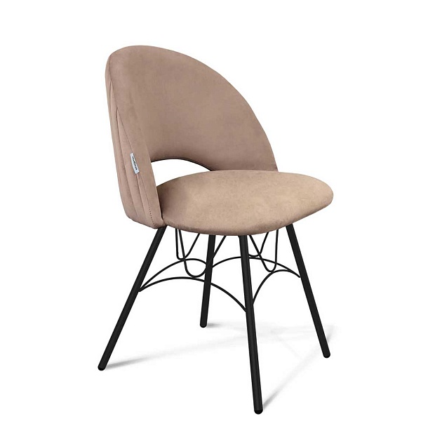 Офисный стул Sheffilton SHT-ST34-1/S100 латте/чёрный муар 2991204401 изображение 1 Офисный стул Sheffilton SHT-ST34-1/S100 латте/чёрный муар 2991204401 Фото № 1