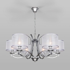 Подвесная люстра Eurosvet Fabiola 60124/6 хром Smart 5