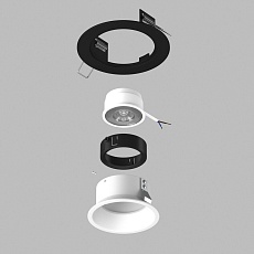 Комплект со светильником Lightstar Domino Round (214617+214606+214007) D61706BMOD 3