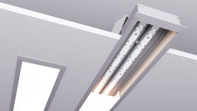 Встраиваемый светодиодный светильник Siled Linea Inner 7370034 Фото № 1