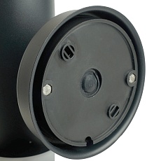 Светильник садово-парковый Feron DH046-B, Техно на стену, 18W E27 230V, черный 51526 4