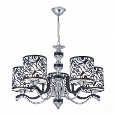 Подвесная люстра Arte Milano Florentia-4957 304957/5 Bk/Ni 4
