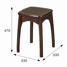 Табурет Мебелик Массив-решётка 008443 2