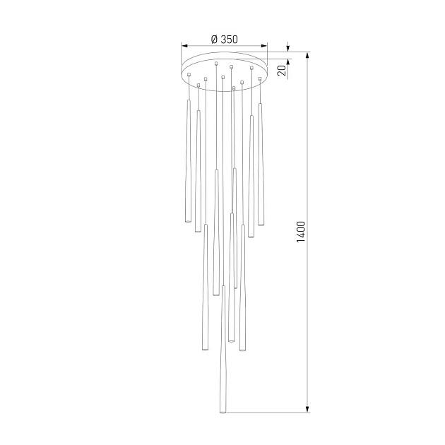 Подвесная люстра TK Lighting 10110 Piano изображение 2 Подвесная люстра TK Lighting 10110 Piano Фото № 2