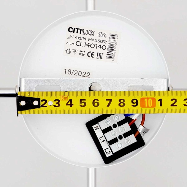 Потолочная люстра Citilux Бертон CL140140 Фото № 2