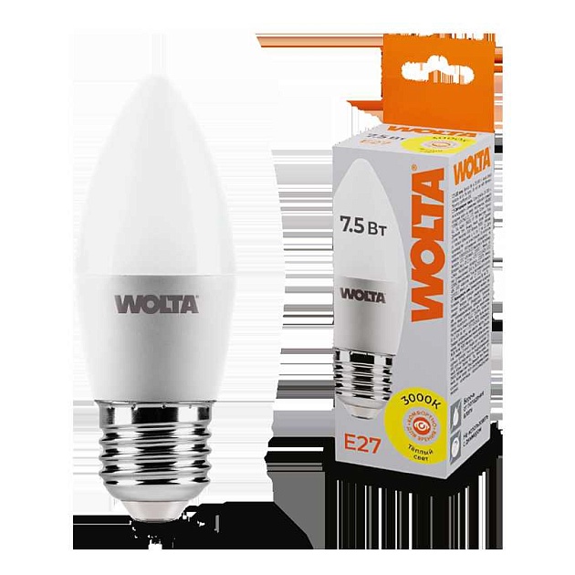 Светодиодная лампа WOLTA 25YC7.5E27 Фото № 1
