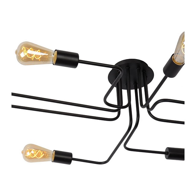 Потолочная люстра Lucide Lester 21112/08/30 изображение 3 Потолочная люстра Lucide Lester 21112/08/30 Фото № 3