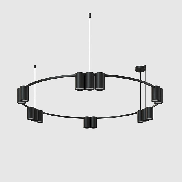 Подвесная люстра Denkirs Orbit DK4067-BK изображение 3 Подвесная люстра Denkirs Orbit DK4067-BK Фото № 3