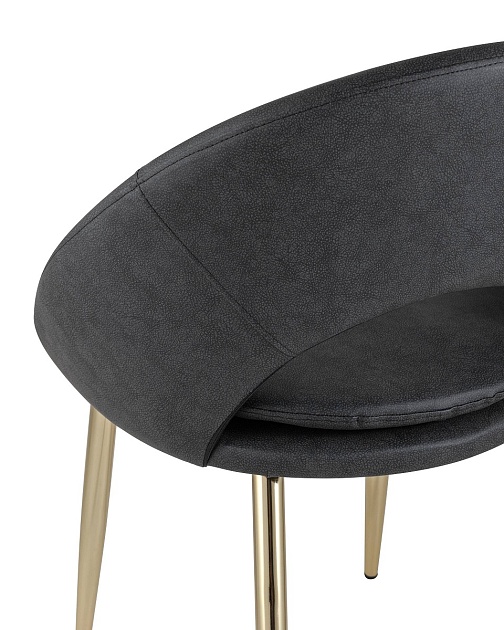Кухонный стул Stool Group Кензи экокожа темно-серый KENZIE PU GREY изображение 6 Кухонный стул Stool Group Кензи экокожа темно-серый KENZIE PU GREY Фото № 6