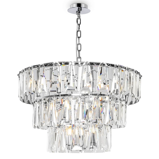 Подвесная люстра Maytoni Puntes MOD043PL-18CH изображение 1 Подвесная люстра Maytoni Puntes MOD043PL-18CH Фото № 1