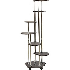 Подставка для цветов Калифорния Шестерочка венге 5508278906