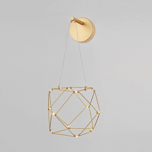 Настенный светодиодный светильник Eurosvet 90310/1 медь изображение 1 Настенный светодиодный светильник Eurosvet 90310/1 медь Фото № 1