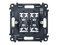 Выключатель двухклавишный AMBRELLA VOLT VM115