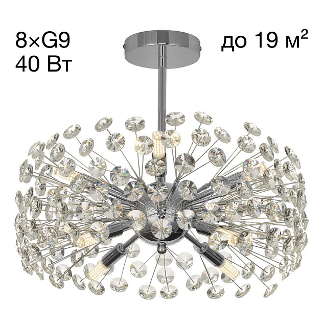 Потолочная люстра Citilux Eletto Betsy EL322CA08.1 Фото № 1