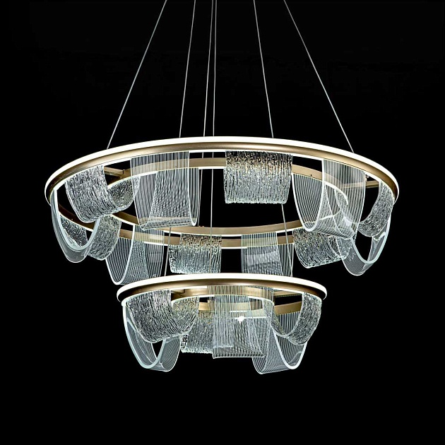 Подвесной cветильник LED4U L7706-800-460 GD Фото № 1