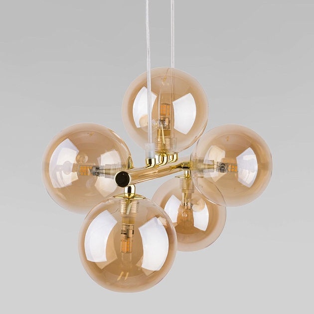 Подвесная люстра TK Lighting 4549 Estera Gold Фото № 4