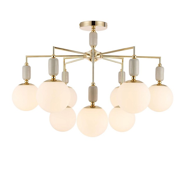 Потолочная люстра Lumion Classi Vivien 6580/9C изображение 3 Потолочная люстра Lumion Classi Vivien 6580/9C Фото № 3