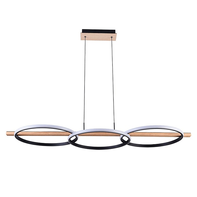 Подвесной светодиодный светильник Arte Lamp Fluido A3913SP-24BK Фото № 1