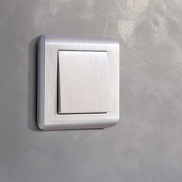 Выключатель одноклавишный Werkel перламутровый рифленый W1110013 4690389160783 изображение 5 Выключатель одноклавишный Werkel перламутровый рифленый W1110013 4690389160783 Фото № 5