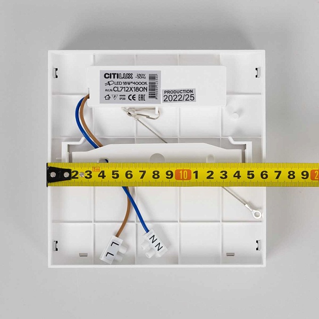 Накладной светодиодный светильник Citilux Тао CL712X180N изображение 2 Накладной светодиодный светильник Citilux Тао CL712X180N Фото № 2