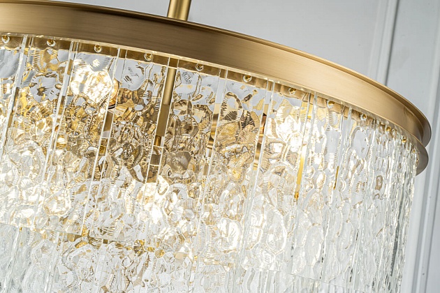 Подвесная люстра Belfast Harland 6308-6 BR CL Фото № 3