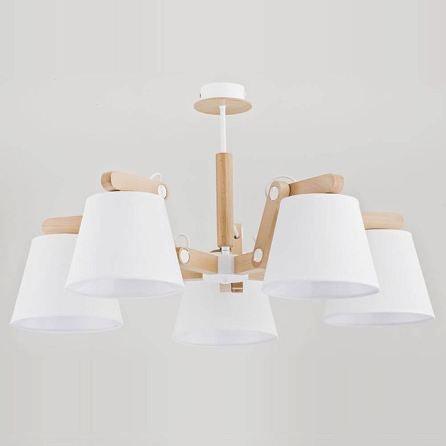 Потолочная люстра Adilux Joga White R 23975 Фото № 1