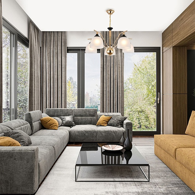 Подвесная люстра Escada Actinidia 2123/5P Фото № 5