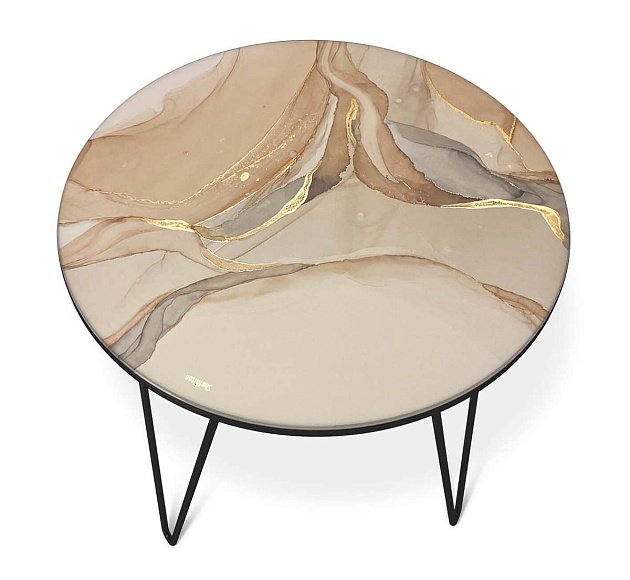 Журнальный стол Sheffilton SHT-CT27 дымчатый топаз/черный муар 4007482112 изображение 3 Журнальный стол Sheffilton SHT-CT27 дымчатый топаз/черный муар 4007482112 Фото № 3