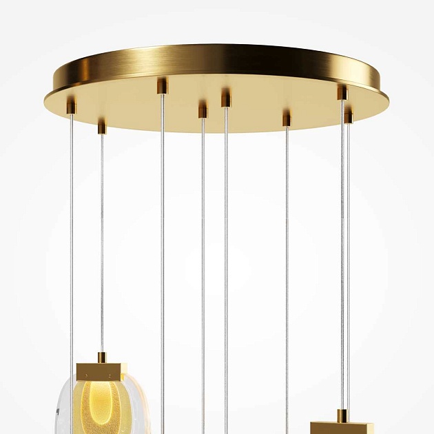 Подвесной светодиодный светильник Maytoni Modern Biology MOD367PL-L30BBSK Фото № 8