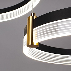 Подвесной светодиодный светильник Arte Lamp Mercury A2184SP-1BK 1